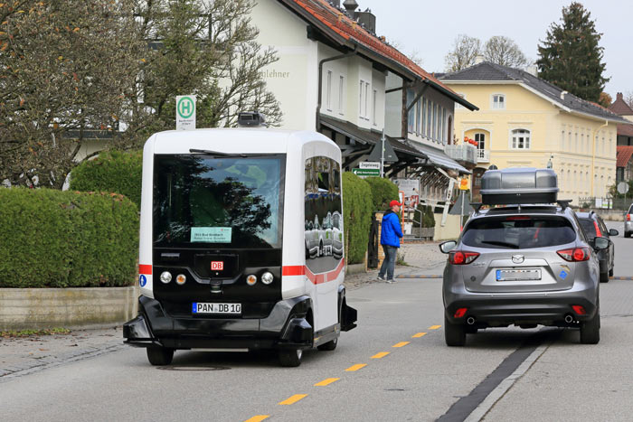 Technologie fährt fahrerlos