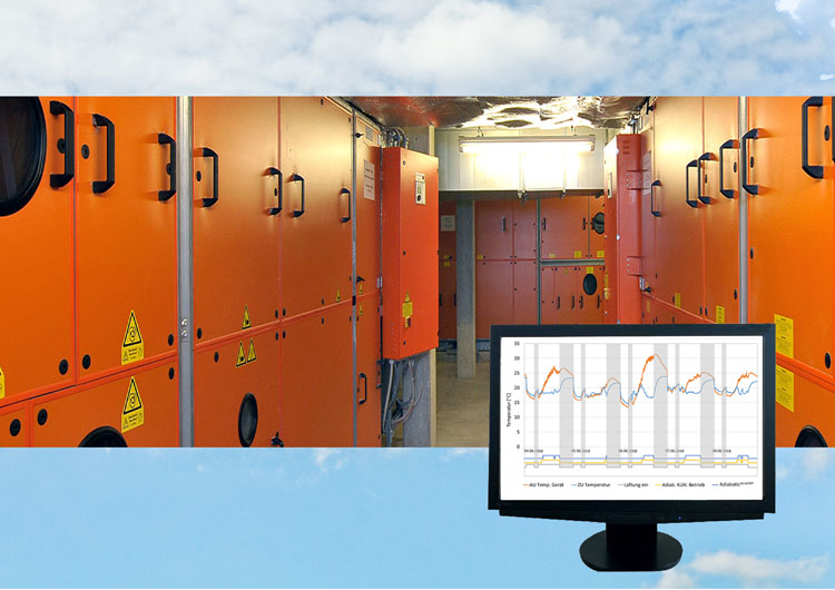 Überwachung und Monitoring von RLT-Anlagen